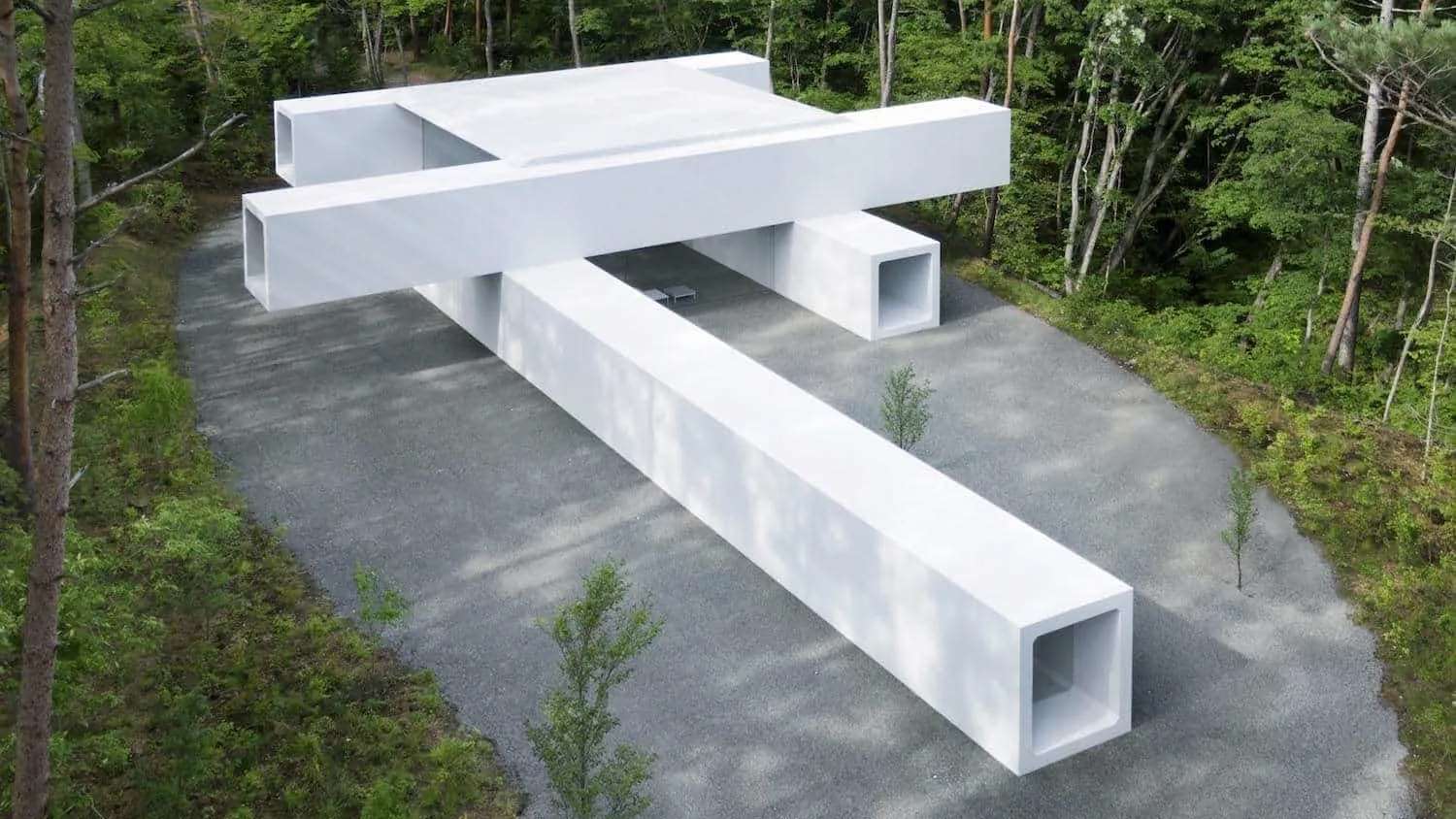 Nendo. Oki Sato. tubos de hormigón | culvert_gusthouse 2