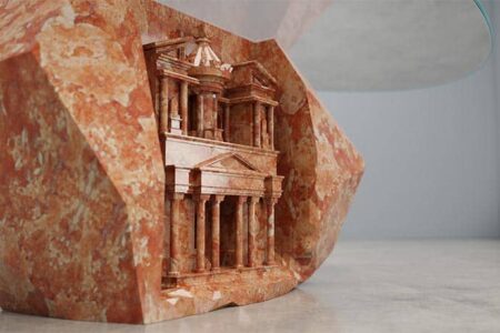 mesas de mármol. Arquitectura antigua. civilization. Petra | duffy london roomdiseno11