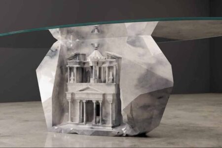 mesas de mármol. Arquitectura antigua. civilization. Petra | duffy london roomdiseno3