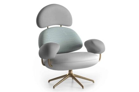 Ensis Armchair. Natuzzi. Elena Salmistraro | ensis armchair and poufnatuzzi italia ensis armchair elena salmistraro 03 main pro b arcit18