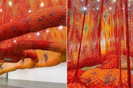 SunForceOceanLife. Ernesto Neto. MFAH Houston | ernesto neto
