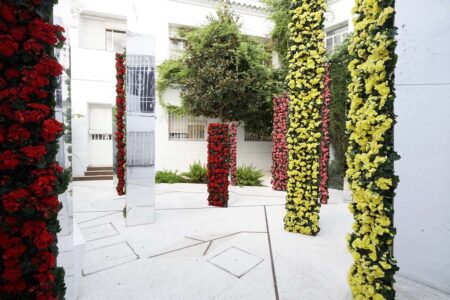 Arte floral. In Water Flowers. Festival Flora 2017 | festival_flora edu_nave roomdiseno5 copia