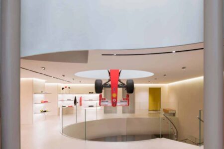 Flag Store de Ferrari. Sybarite. Milan Design Week | flag_store_ferrari sybarite roomdiseno5