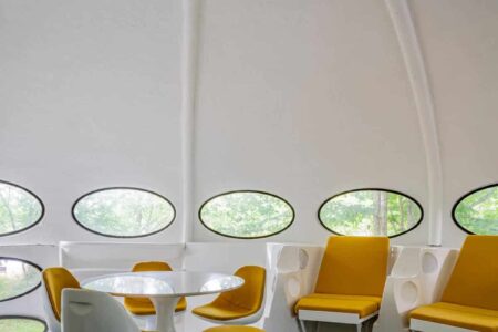 Futuro House. casa OVNI. casa portátil. Craig Barnes | futuro house10 roomdiseno