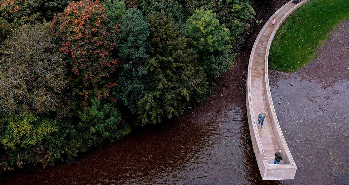 arquitectura y paisaje. arquitectura flotante. mirador. paisajes de Escocia | gatheringplace