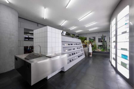 AIM Architecture. Tienda de cosmética. Harmay | harmay chengdu roomdiseno2