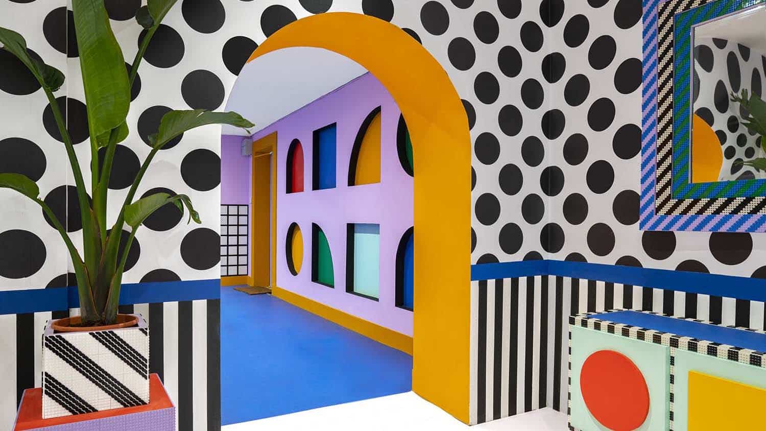 House of Dots. Camille Walala. Lego