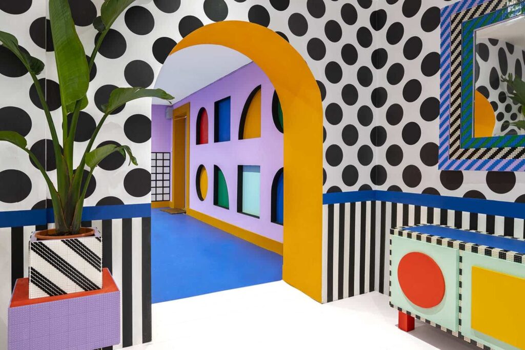House of Dots. Camille Walala. Lego