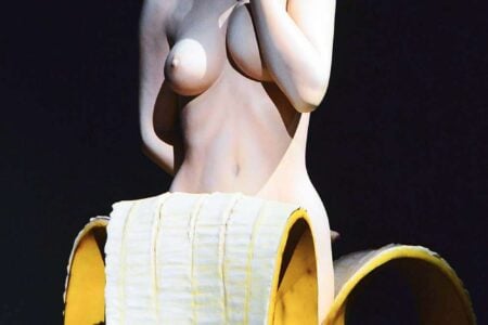 Chiquita Banana. Mel Ramos. Esculturas hiperrealistas. Musée Maillol de París | hyperrealisme7 mel ramos chiquita banana