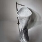 Monolito Vortice. antoniolupi. ICONNO | lavabo de pie monolito vortice antoniolupi