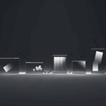 Light Fragments (Colaboración con Ymer&Malta). The Noguchi Museum. Foto: Kenichi Sonehara. Oki Sato. Nendo | light fragments28_kenichi_sonehara