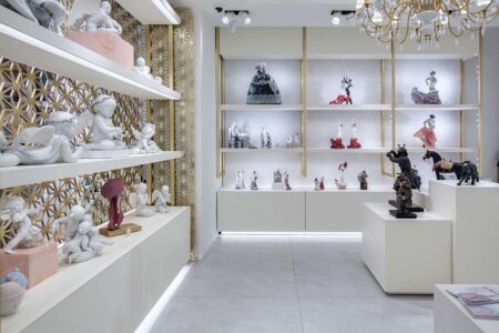 Boutique Lladró. Héctor Ruiz Velázquez. Madrid | thesize surfaces neolith almassora castellon spain 5