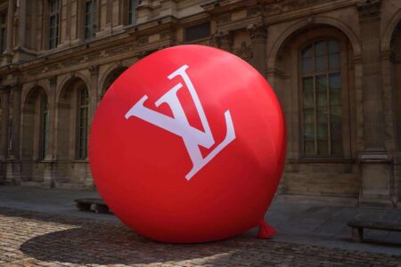 Louis Vuitton. Museo del Louvre. pista de atletismo. Virgil Abloh | louis vuitton10
