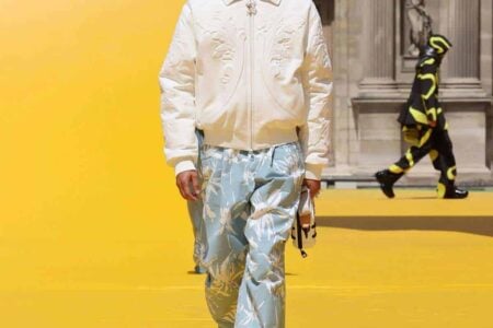 Louis Vuitton. Museo del Louvre. pista de atletismo. Virgil Abloh | louis vuitton17