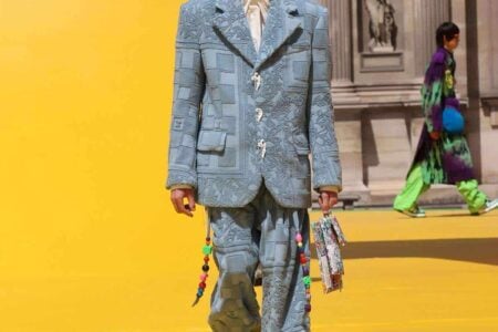 Louis Vuitton. Museo del Louvre. pista de atletismo. Virgil Abloh | louis vuitton7