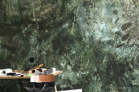 Workingbert. Masterly. Diseño holandés. Fuorisalone | masterly_2021_workingbert_ready_to_wall_rw_jr_01 _vinyl_wallpaper __after_jacob_van_ruisdael_1