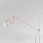 AYNO Silk. Stefan Diez y Lina Fischer. Midgard. Nuevas lámparas de diseño | midgard_licht_ayno_s_silk_neon_orange