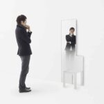 Mirror Chair. Glas Italia. Foto: Hiroshi Iwasaki. Oki Sato. Nendo | mirror chair05_hiroshi_iwasaki