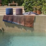Shade Outdoor Pouf. Begüm Cana Özgür + Marcos Catalán. Nani Marquina. TERRASZA BCN 2023 | nanimarquina_pouf_begum cana ozgur_marcos catalan_shade outdoor pouf_3