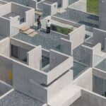 Campo de arroz. arquitectura brutalista. bloques de hormigón. non space. on architects | on architecture6