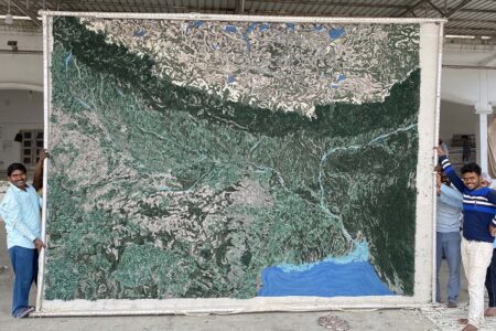 Ganges. Plastic Rivers. Álvaro Catalán de Ocón. GAN Rugs. Alfombras de plástico reciclado | plastic_river alvaro_catalan_de_ocon roomdiseno3
