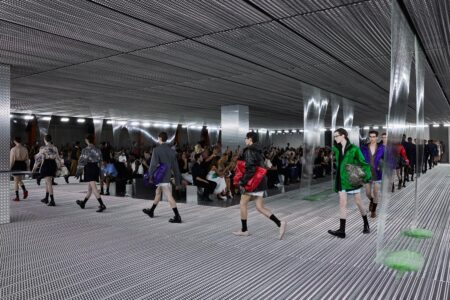 Fluid Form. Prada S/S 2024. Slime transparente. OMA | uncroppped 3