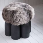 Monocromo, Diseño monocromo, Diseño belga, Arno declercq | senufo ottoman black