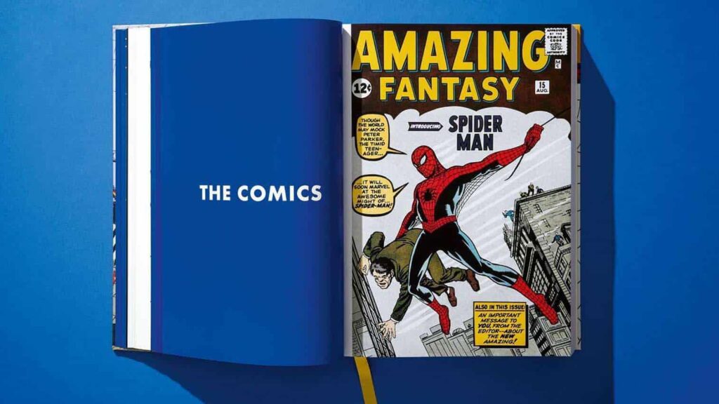 Libro de Spiderman. Taschen. Cómic de Marvel | spiderman taschen roomdiseno12 2