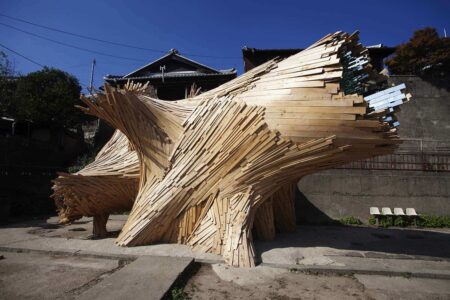 Tree of Ibuki. Takashi Kuribayashi. Paisajes artificiales. Land Art | tree of ibuki02