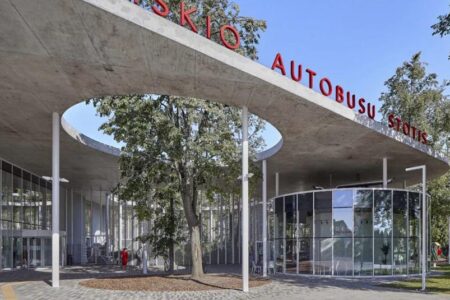Cubierta de hormigón. Estación de autobuses de Vilkaviškis | vilkaviskis roomdiseno8