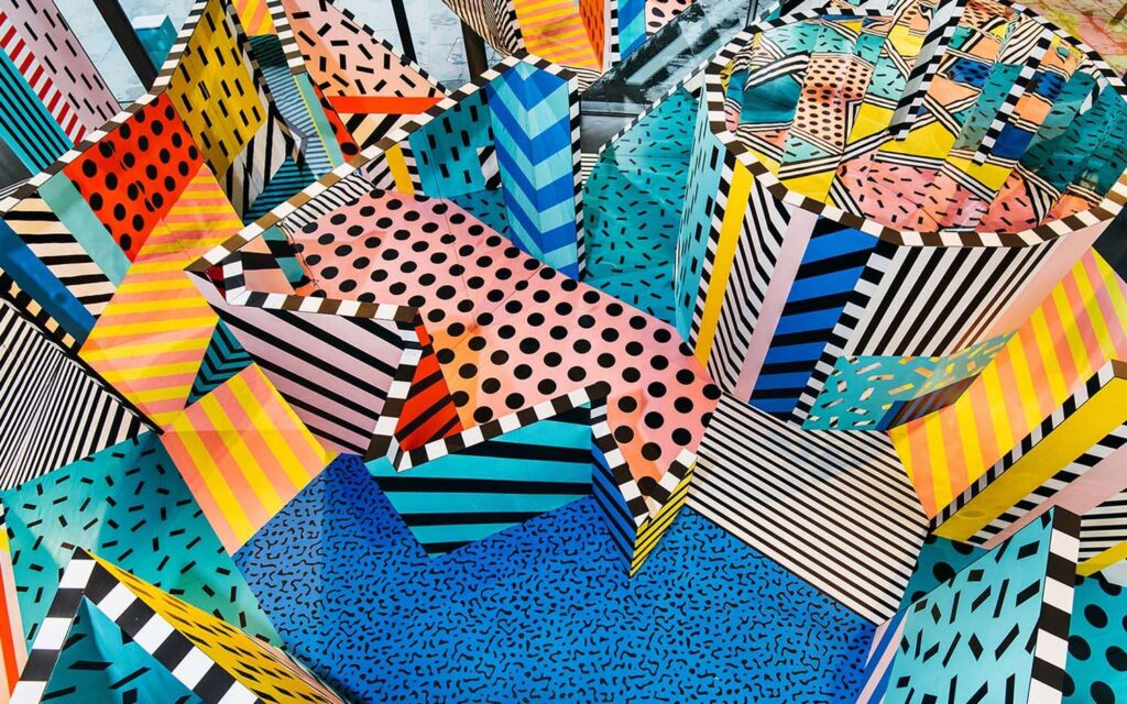 Walala Play. Camille Walala. Espacios de color