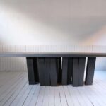 Monocromo, Diseño monocromo, Diseño belga, Arno declercq | zoumey table large base