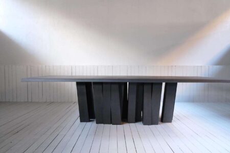 Monocromo, Diseño monocromo, Diseño belga, Arno declercq | zoumey table large base