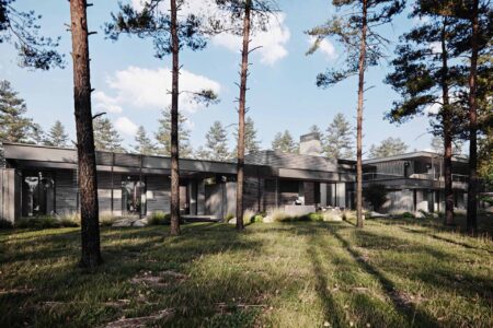 House in Okolitsa. Kerimov Architects