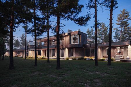 House in Okolitsa. Kerimov Architects