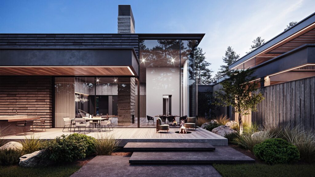 House in Okolitsa. Kerimov Architects