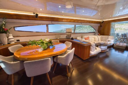 Interiorismo y decoración de un yate