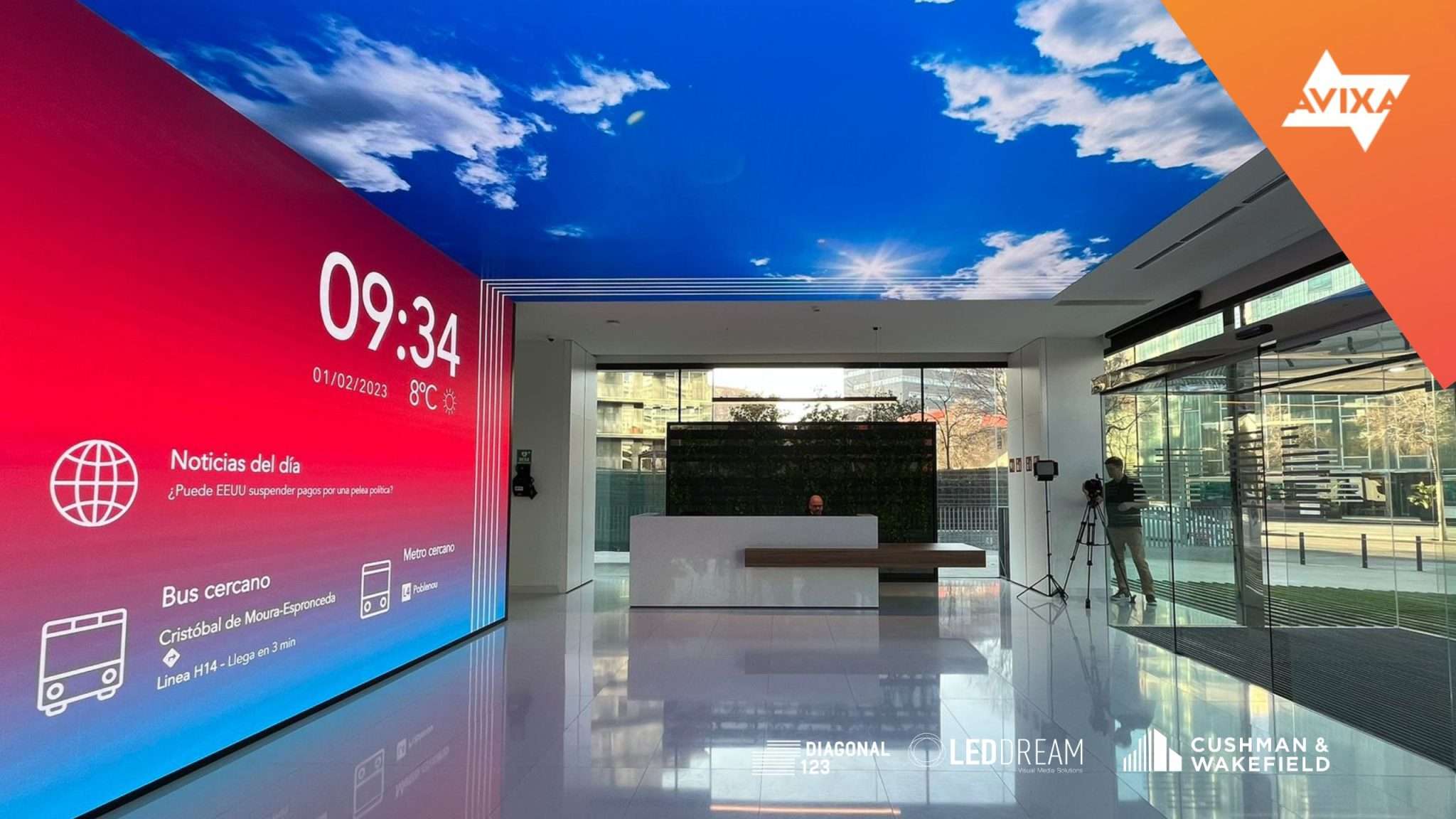 Digital Signage at Daigonal 123 - How’d they do that by leddream-fc21ae7f