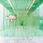 Incomplete infinitude. Vista instalación You and I don't live on the same planet. Taipei Biennial 2020. Daniel Steegmann Mangrané