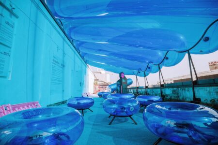 Tricolor Trilogy - Blue Sky Blues. People's Architecture Office (PAO)