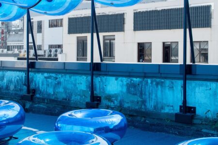Tricolor Trilogy - Blue Sky Blues. People's Architecture Office (PAO)