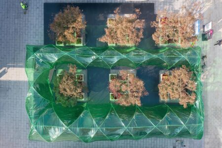 Tricolor Trilogy - Orbital Oasis. People's Architecture Office (PAO)