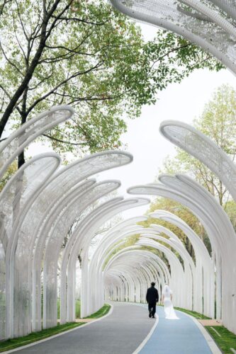Wutopia Lab, naturaleza, Emerald Screen Pavilion