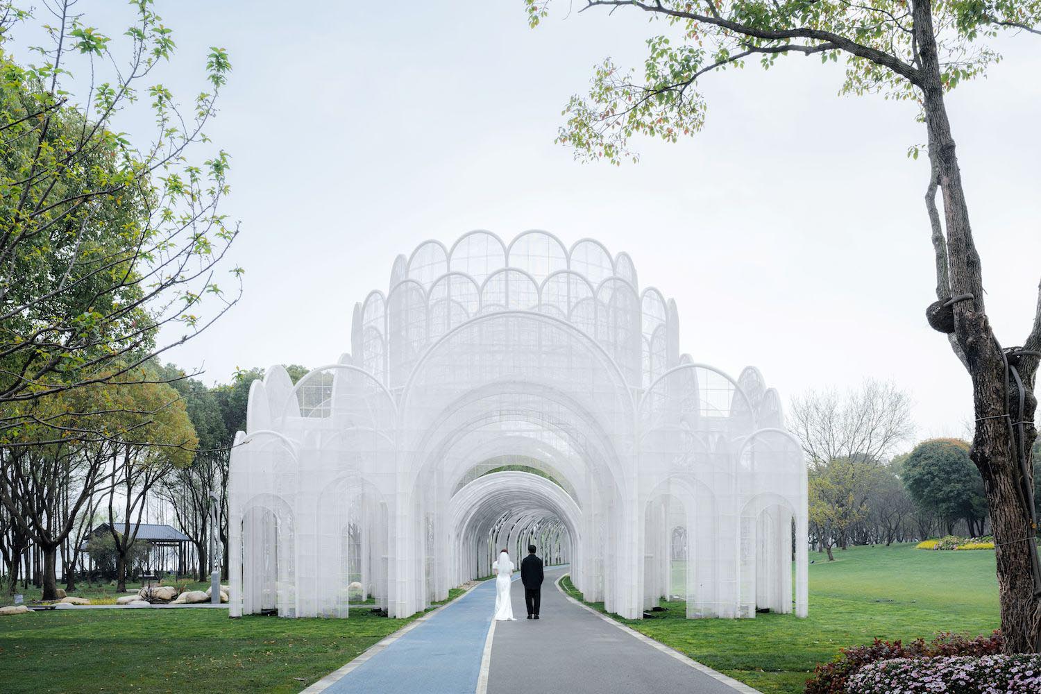 Wutopia Lab, naturaleza, Emerald Screen Pavilion