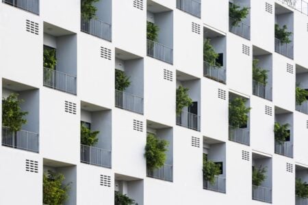 Administrative Building of FPT University. Hanoi. Võ Trọng Nghĩa Architects. Arquitectura sostenible