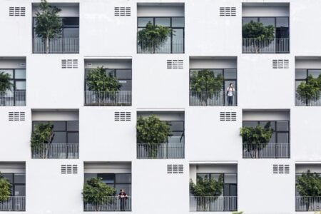 Administrative Building of FPT University. Hanoi. Võ Trọng Nghĩa Architects. Arquitectura sostenible