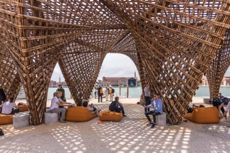 Bamboo Stalactite. Bienal de Arquitectura de Venecia 2018. Võ Trọng Nghĩa Architects. Arquitectura sostenible