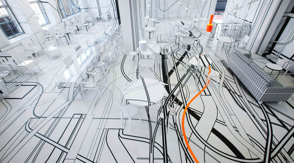 Nothing Happens for a Reasonl. Logomo, Turku. Tobias Rehberger