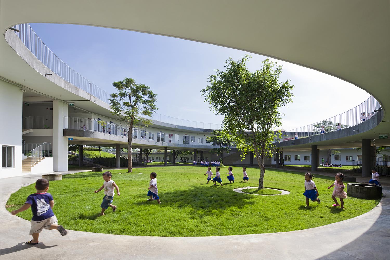 Farming Kindergarten. Võ Trọng Nghĩa Architects. Arquitectura sostenible