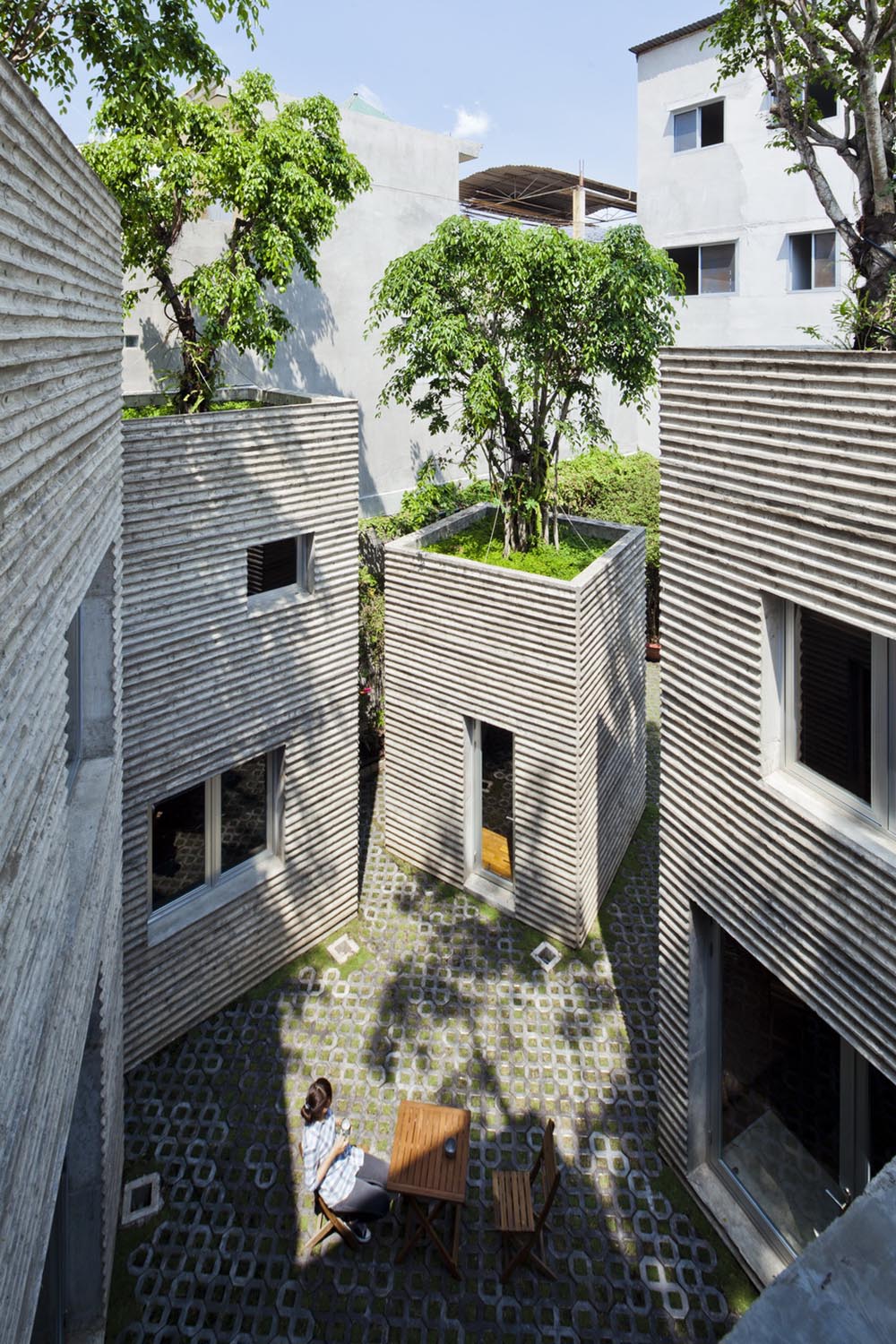 House for Tress. Võ Trọng Nghĩa Architects. Arquitectura sostenible